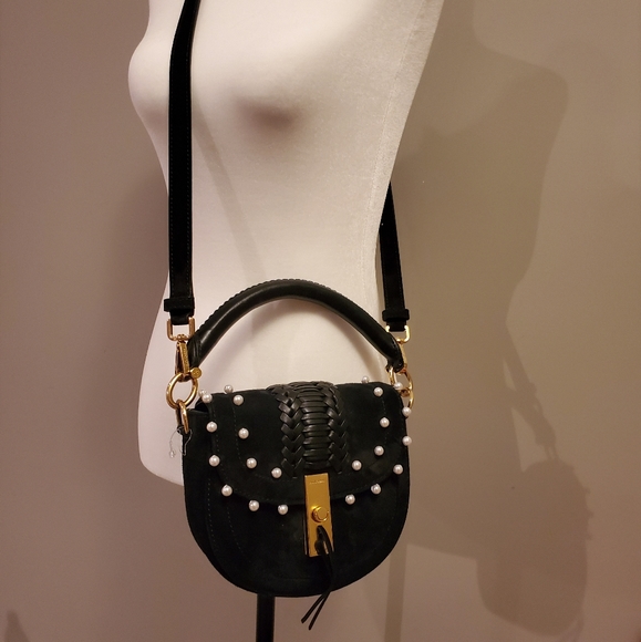 EUC (worn twice) Altuzarra black suede bag
